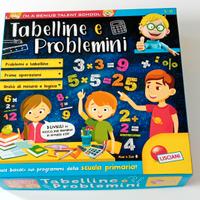 Gioco da tavola Tabelline e Problemi Liscani