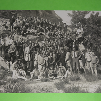 Cartolina fotografica antica Reggio Calabria 1930
