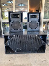 Subwoofer 2x18 6400w Faital