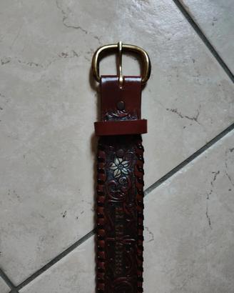 el charro cintura di vera pella 90 cm