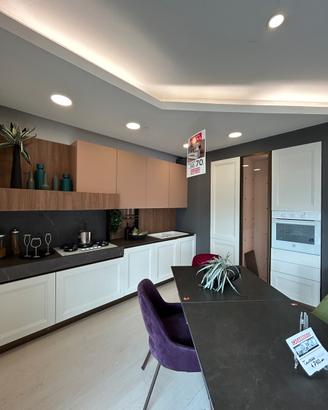 Cucina Gea Bianco e Cicpria Evo di Mobilturi