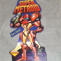 Cartonato Nintendo Super Metroid Snes