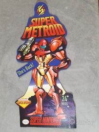 Cartonato Nintendo Super Metroid Snes