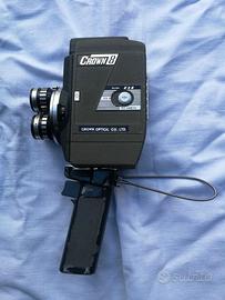 Cinepresa Vintage Crown 8mm a torretta - Anni '60