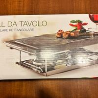 Grill da tavolo barbecue pietra ollare