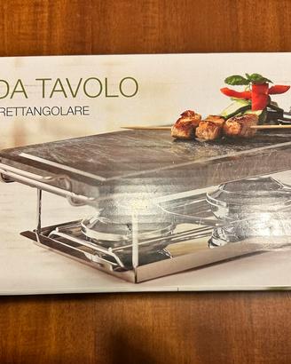 Grill da tavolo barbecue pietra ollare