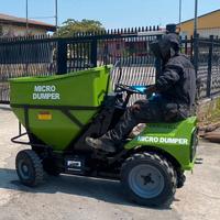 M49 Micro dumper con cassone