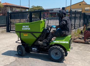 M49 Micro dumper con cassone