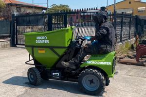 M49 Micro dumper con cassone