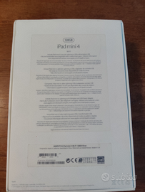 Ipad 4 mini 128 gb usato vetro rotto