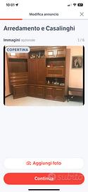 Mobile da sala in legno