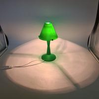 Lampada verde anni 90 