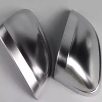 Specchietti audi calotte nero carbonio  argento