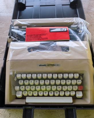 Olivetti lettera 35 macchina da scrivere