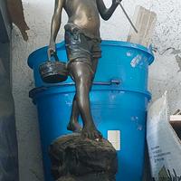 statua in bronzo d epoca