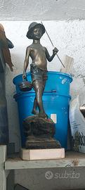 statua in bronzo d epoca