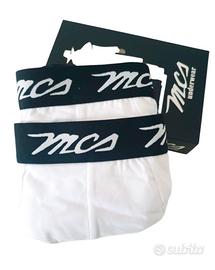 MCS due slip uomo bianchi tg XL 