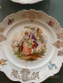 Servizio di piattini vintage