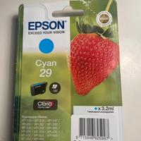 Cartuccia - Toner stampante ciano “strawberry” 29