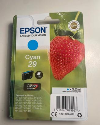 Cartuccia - Toner stampante ciano “strawberry” 29