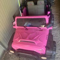 Macchina rosa bimbi