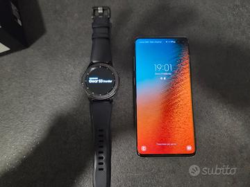 Samsung Galaxy S10 Plus + Gear S3 Frontier 