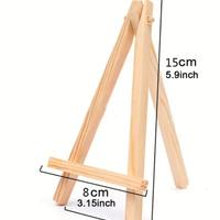 5 cavalletti legno esposizione 