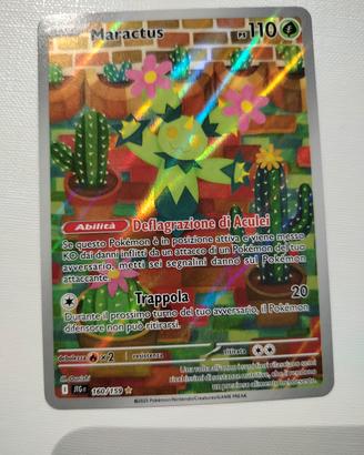 carta Pokemon maractus ful art