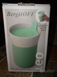 TAZZA DA VIAGGIO IN PORCELLANA MARCA ''BERGHOFF".