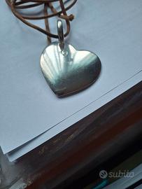 ciondolo dodo maxi cuore argento 925