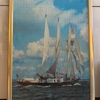Puzzle barca a  vela 1000 pz