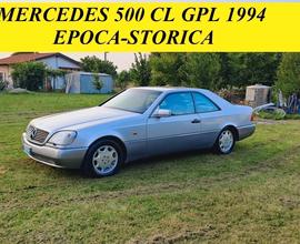 Mercedes-benz CL 500 GPL ben tenuta EPOCA