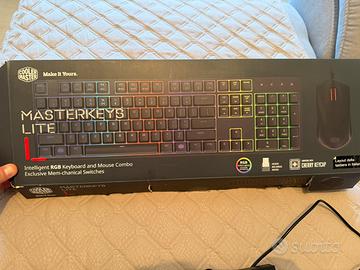 Tastiera e mouse Masterkeys Lite L
