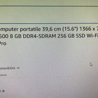 PC portatile HP 250 G9 15,6 pollici-Pari al nuovo