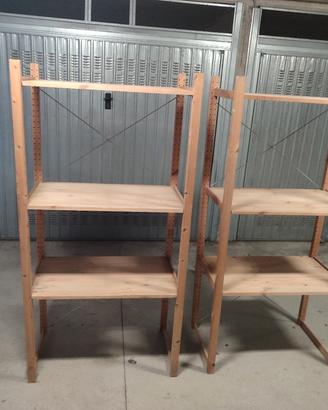 Scaffali legno Ikea / trasporto 