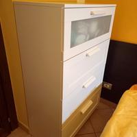 Cassettiera bianca con 4 cassetti - già prenotata