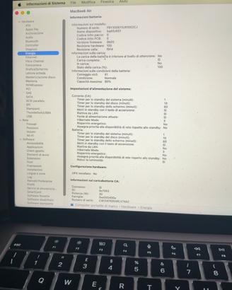 Macbook AIR M3 2024 13,6 256gb permuto con ipad 13