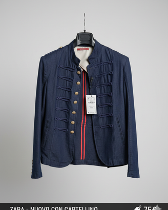 Giacca stile militare Zara, elegante e particolare