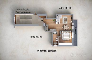 Bilocale appena ristrutturato ad Acilia