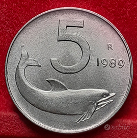VARIANTE 5 LIRE timone rovesciato
