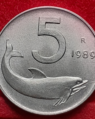 VARIANTE 5 LIRE timone rovesciato