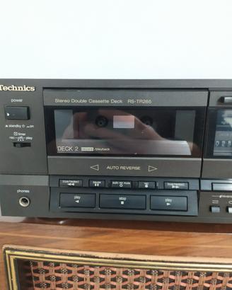 piastra technics cassette