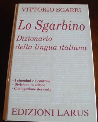 Dizionario della lingua Italiana "Lo Sgarbino"