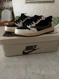 Nike jordan 1 retro low travis scott olive