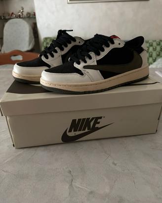 Nike jordan 1 retro low travis scott olive