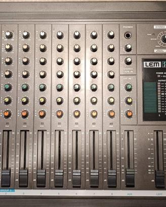 Mixer amplificato LEM COMPACT 8-6 R 