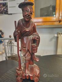 statuina in legno
