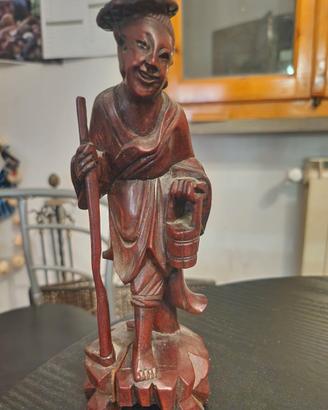 statuina in legno