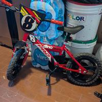 Bici 12 pollici con rotelle