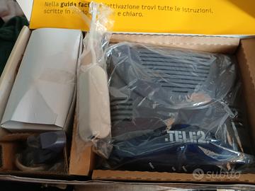 router Telsey CPVA502 Tele2 con cd installazione 